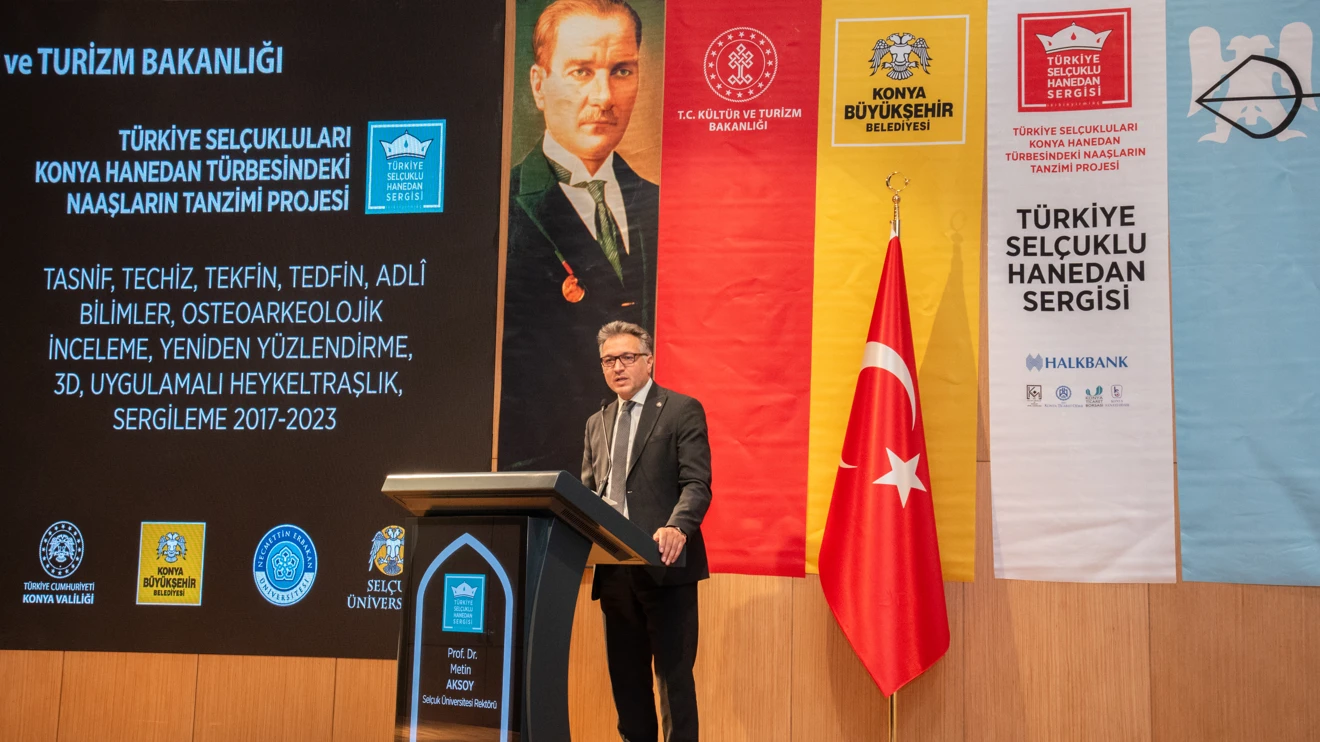 Türkiye Selçukluları Konya Hanedan Türbesindeki Naaşların Tanzimi Projesi